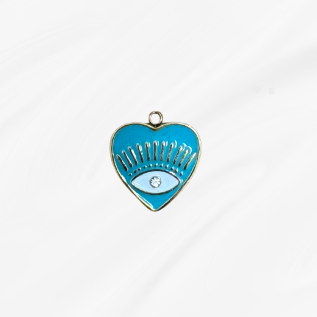 Charm Cœur Œil Protecteur