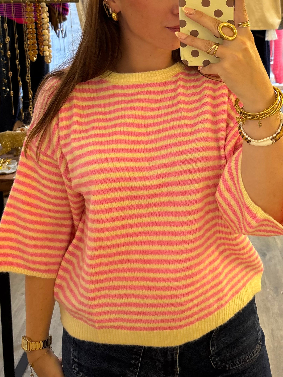 Pull Lili Rose/Jaune