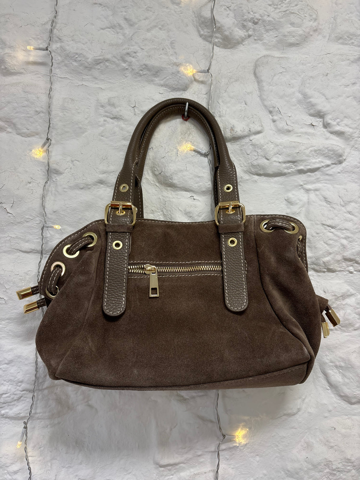Sac Julia en Daim Beige