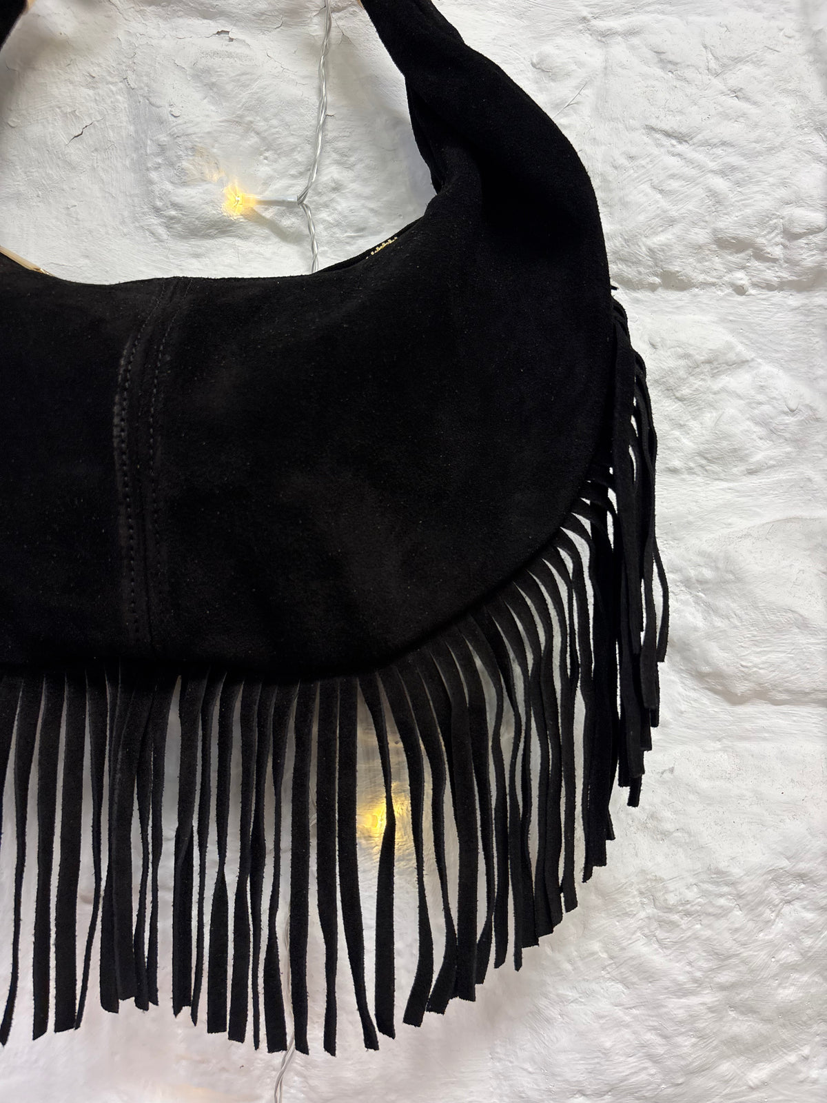 Sac Iris en Daim Noir