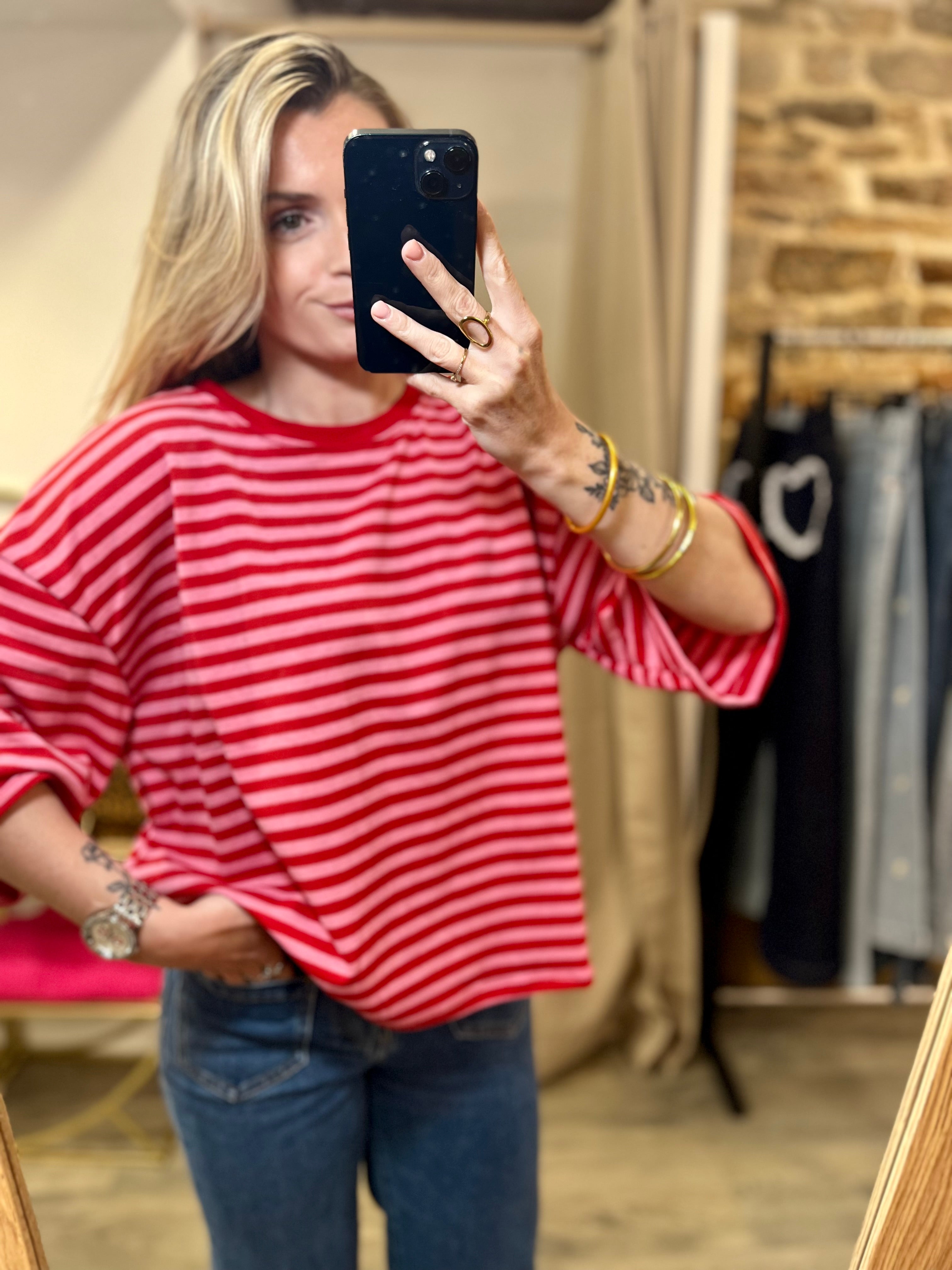 T-shirt Amaya rouge