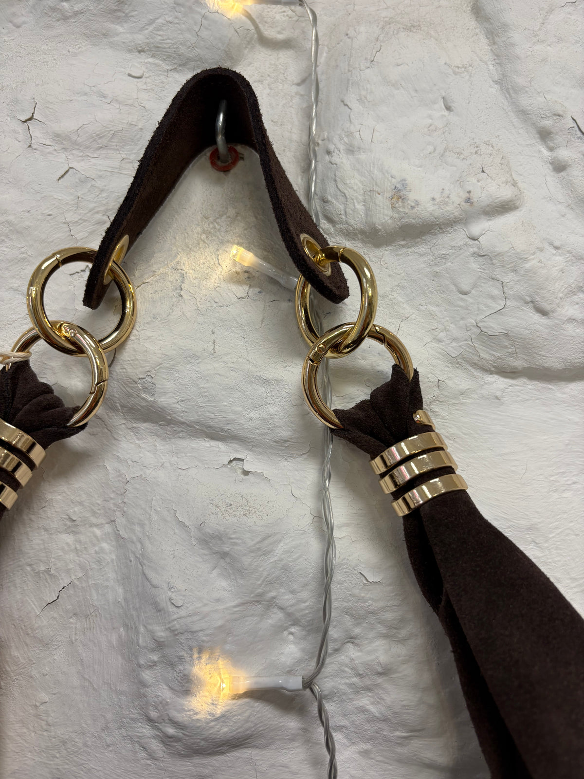 Sac Iris en Daim Chocolat