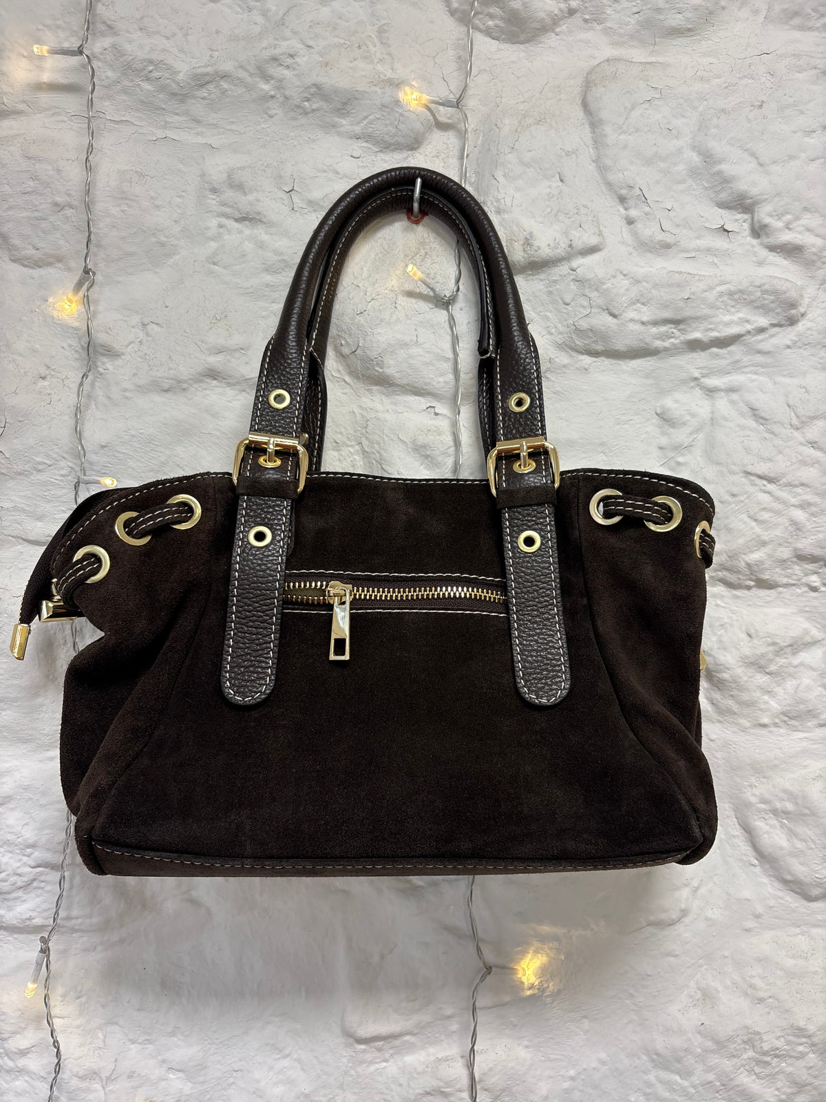 Sac Julia en Daim Chocolat