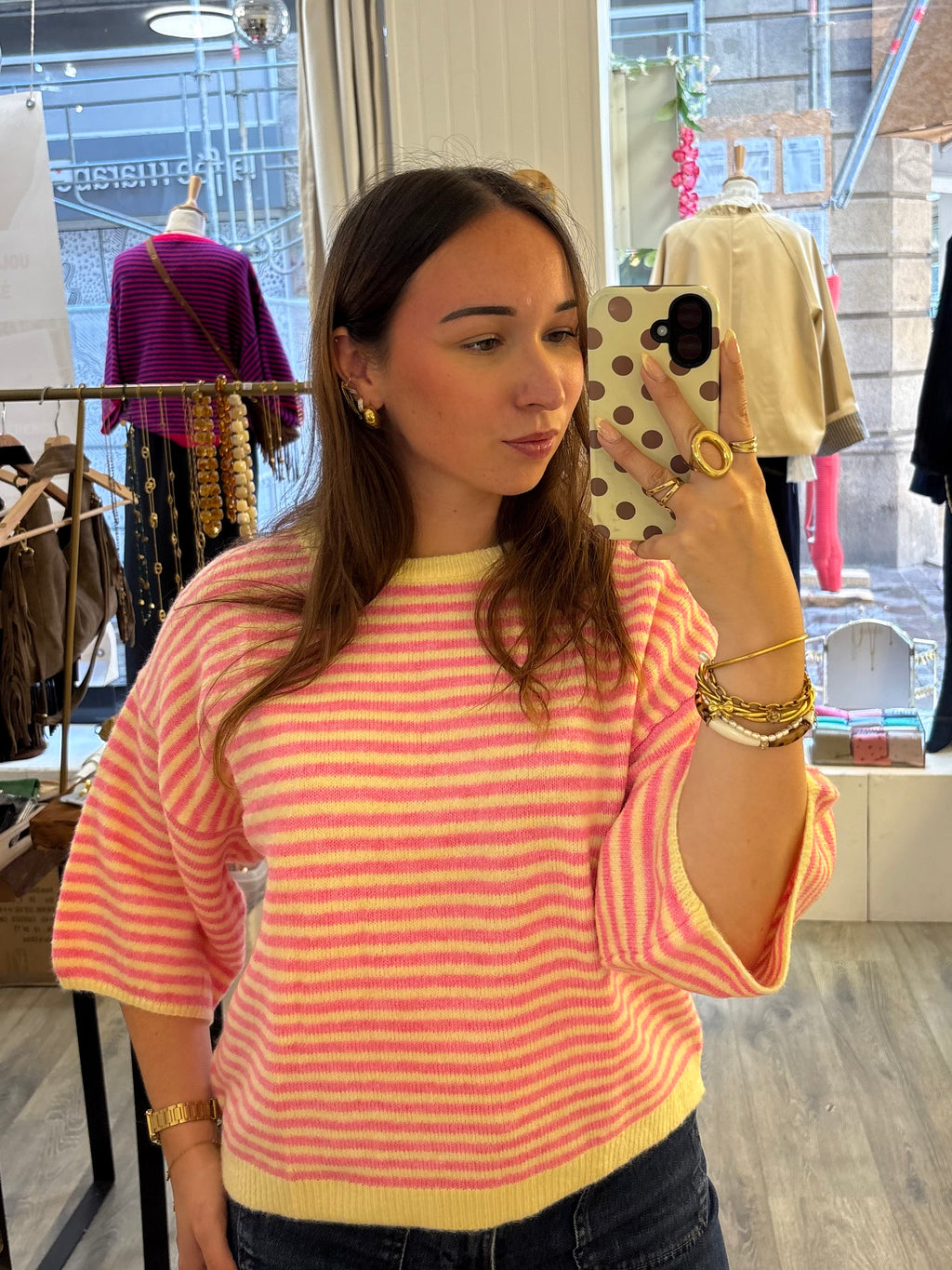 Pull Lili Rose/Jaune