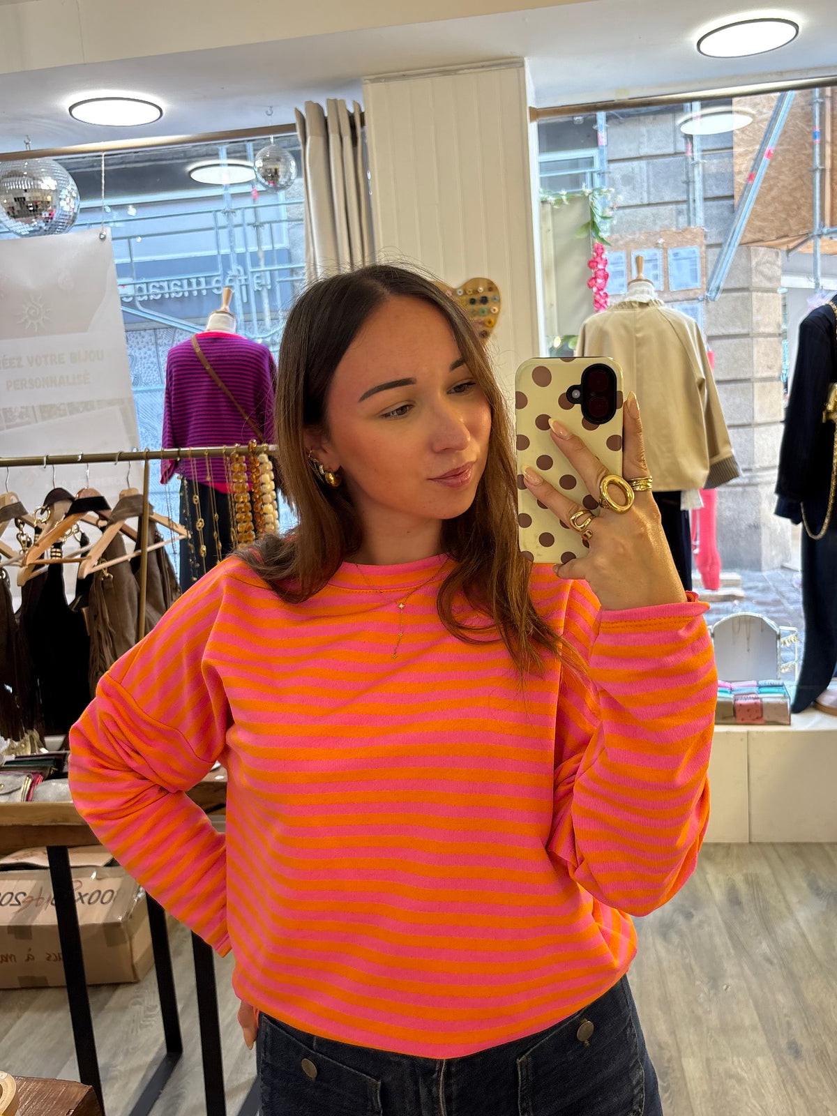 Marinière Nina Orange
