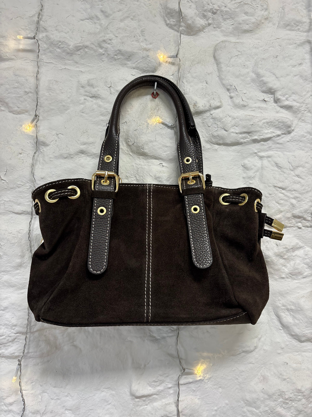 Sac Julia en Daim Chocolat