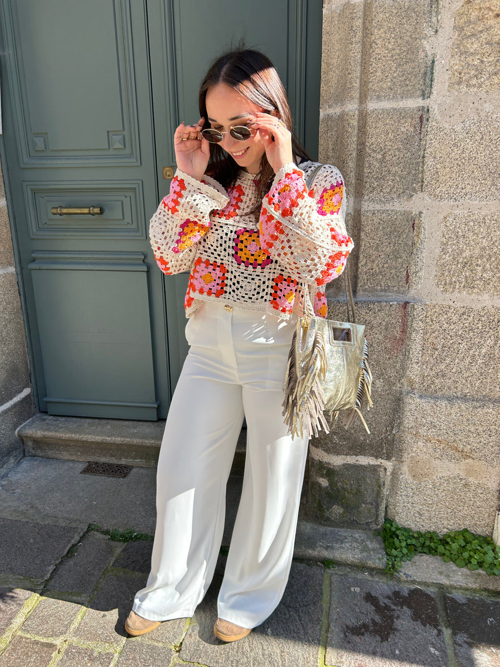 Top crochet Cécile