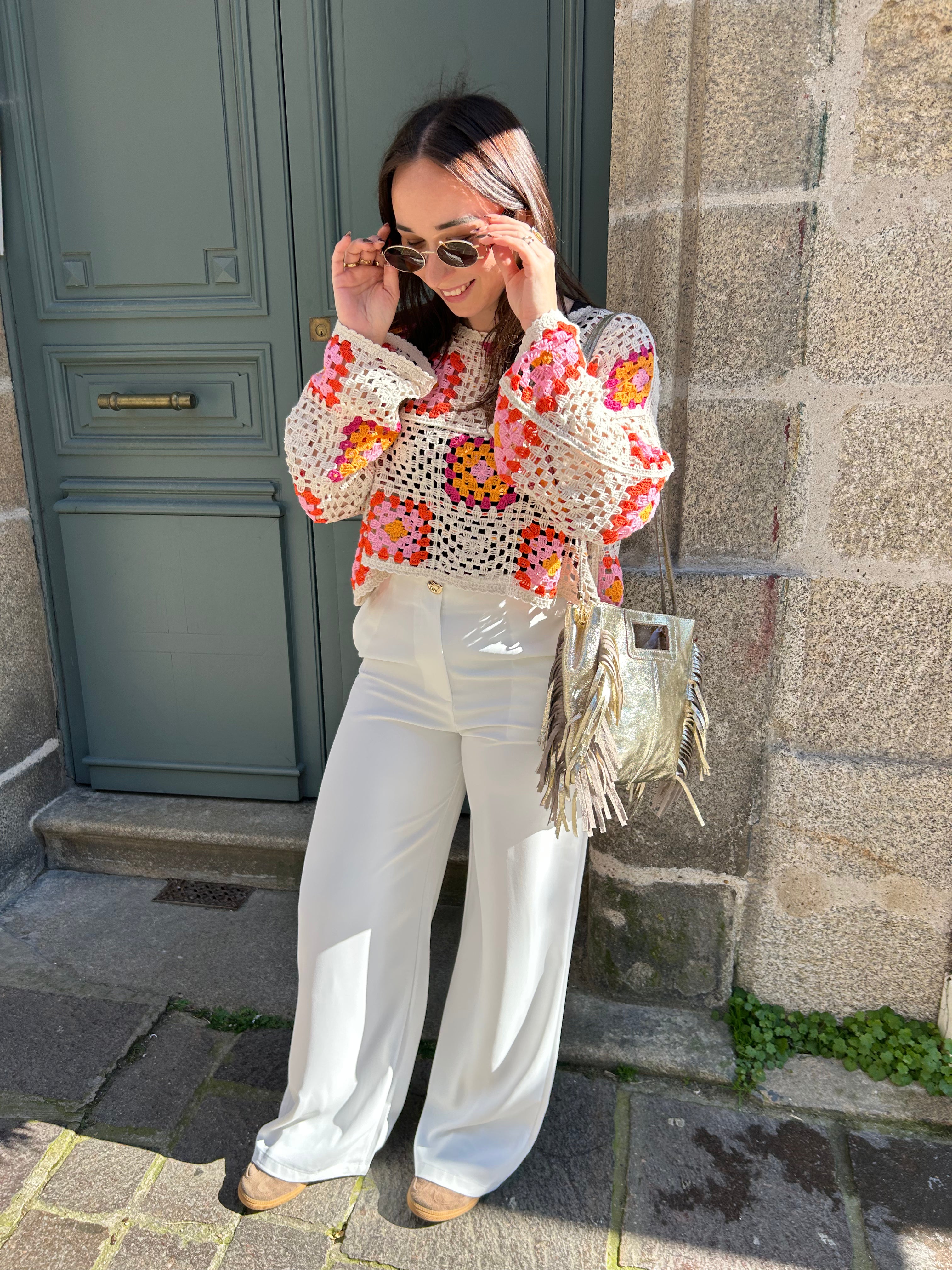 Top crochet Cécile