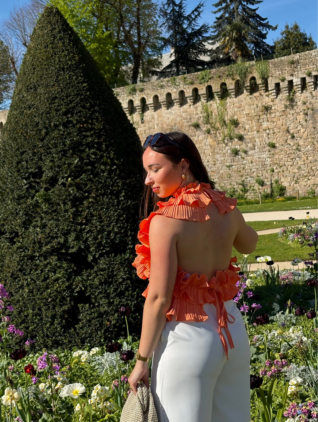 Haut Mila Orange