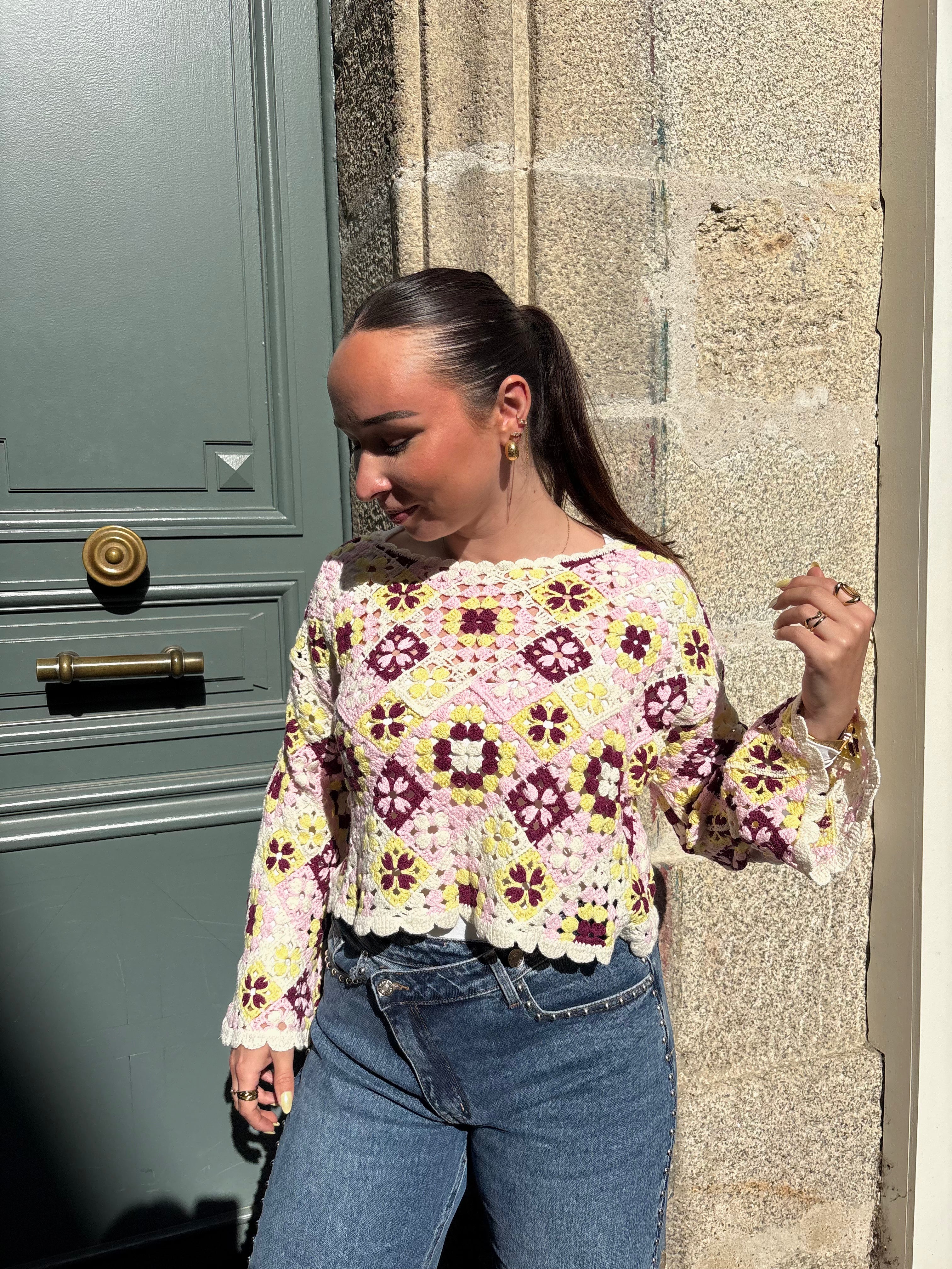 Top à crochet Lilou